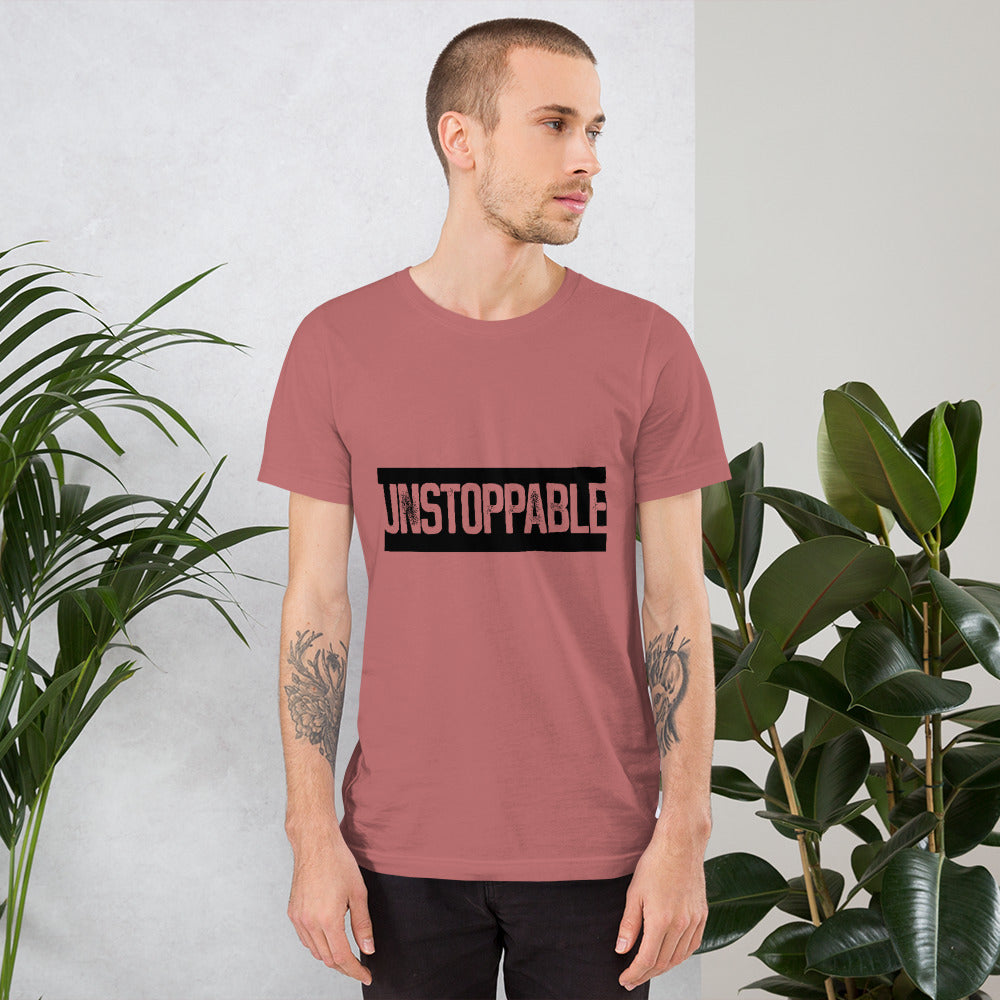 Motivational Inspirational Unstoppable Short-Sleeve Unisex T-Shirt