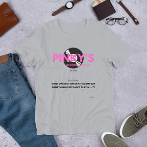 Funny Parody - Friday's Pinky's Records & Discs Short-Sleeve Unisex T-Shirt