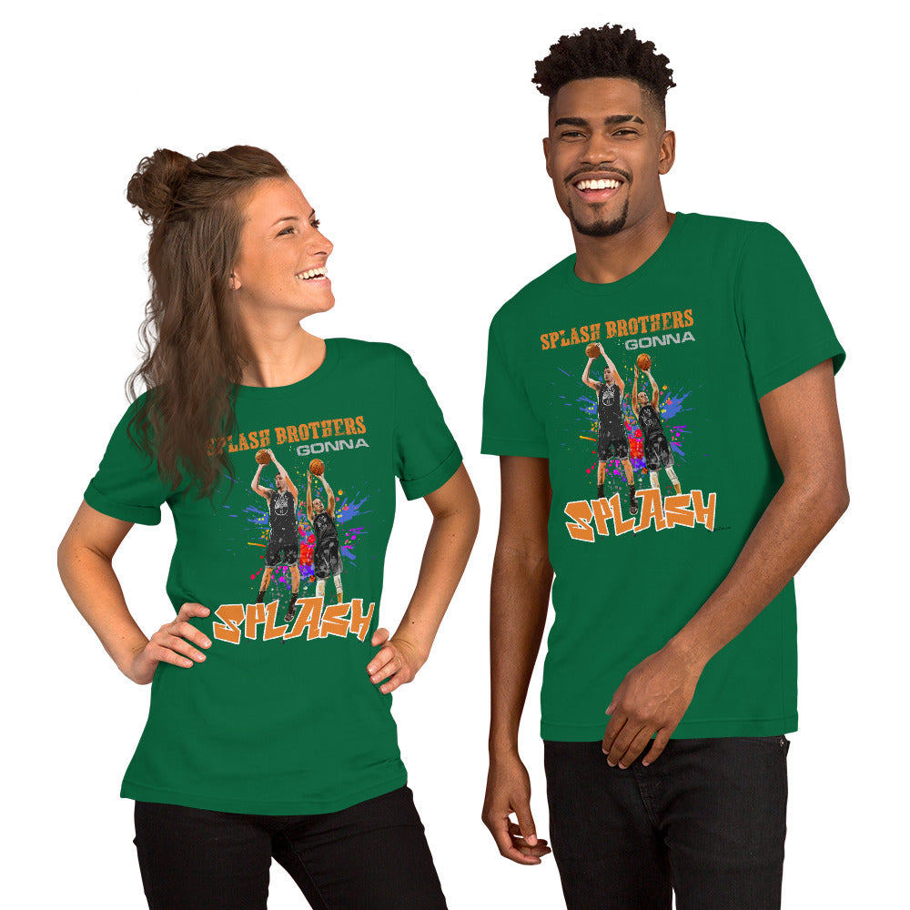 Basketball - Splash Brothers Gonna Splash Short-Sleeve Unisex T-Shirt