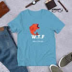 Funny Fishing - WTF Where's The Fish Fishing Short-Sleeve Unisex T-Shirt