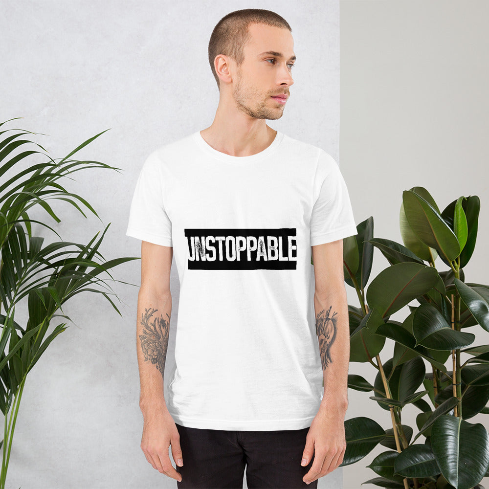 Motivational Inspirational Unstoppable Short-Sleeve Unisex T-Shirt