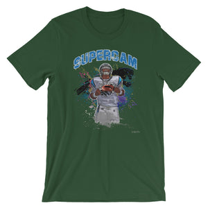 SuperCam Quarterback Carolina Football Short-Sleeve Unisex T-Shirt