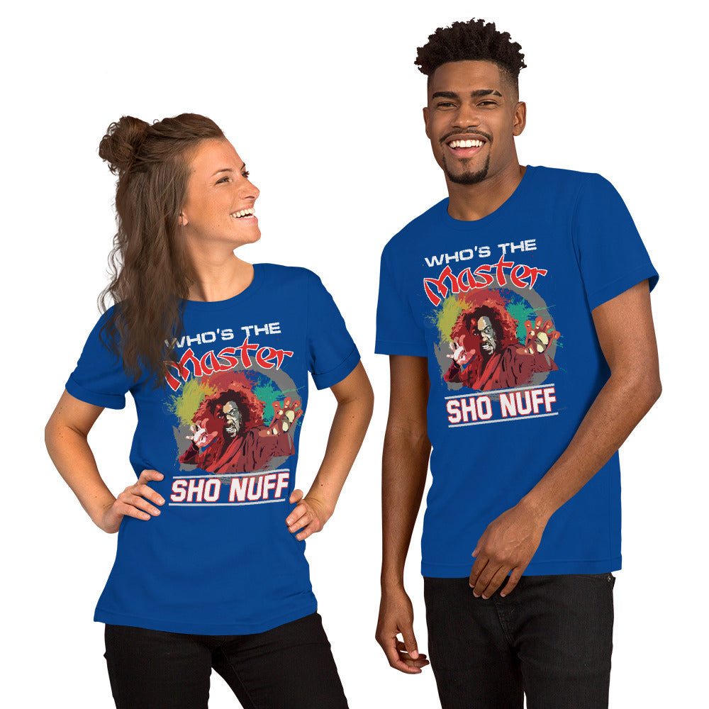 The Last Dragon Who's The Master ShoNuff Short-Sleeve Unisex T-Shirt