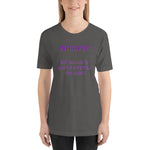 Funny - Introvert But Willing To Entertain For Sweets Short-Sleeve Unisex T-Shirt