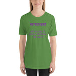 Funny - Introvert But Willing To Entertain For Sweets Short-Sleeve Unisex T-Shirt