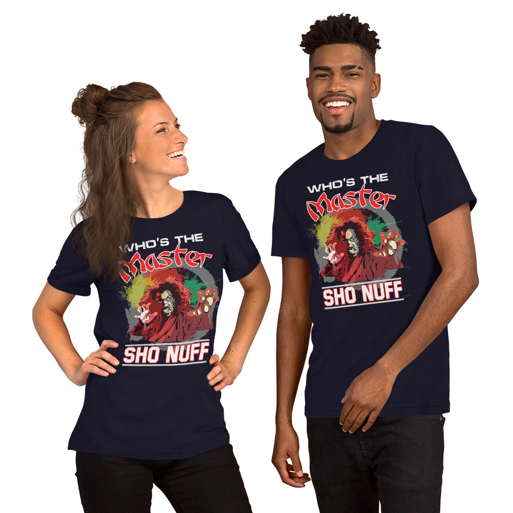 The Last Dragon Who's The Master ShoNuff Short-Sleeve Unisex T-Shirt