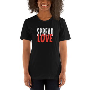 Spread Love Inspirational Short-Sleeve Womans T-Shirt