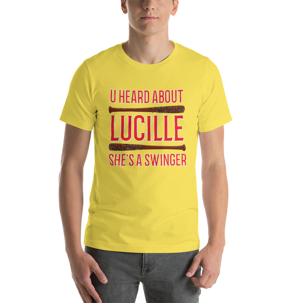 Funny - U Heard About Lucille She's A Swinger Unisex T-Shirt