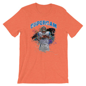 SuperCam Quarterback Carolina Football Short-Sleeve Unisex T-Shirt