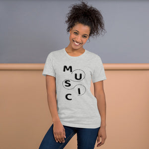 Music is Life Short-Sleeve Womans Premium T-Shirt