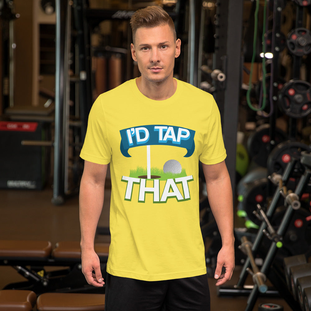 Funny - I'd Tap That Golf Short-Sleeve Unisex T-Shirt