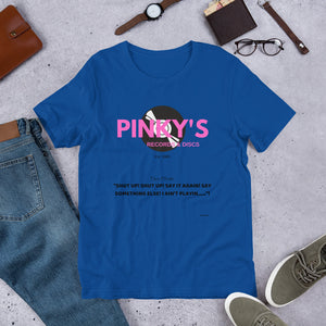 Funny Parody - Friday's Pinky's Records & Discs Short-Sleeve Unisex T-Shirt