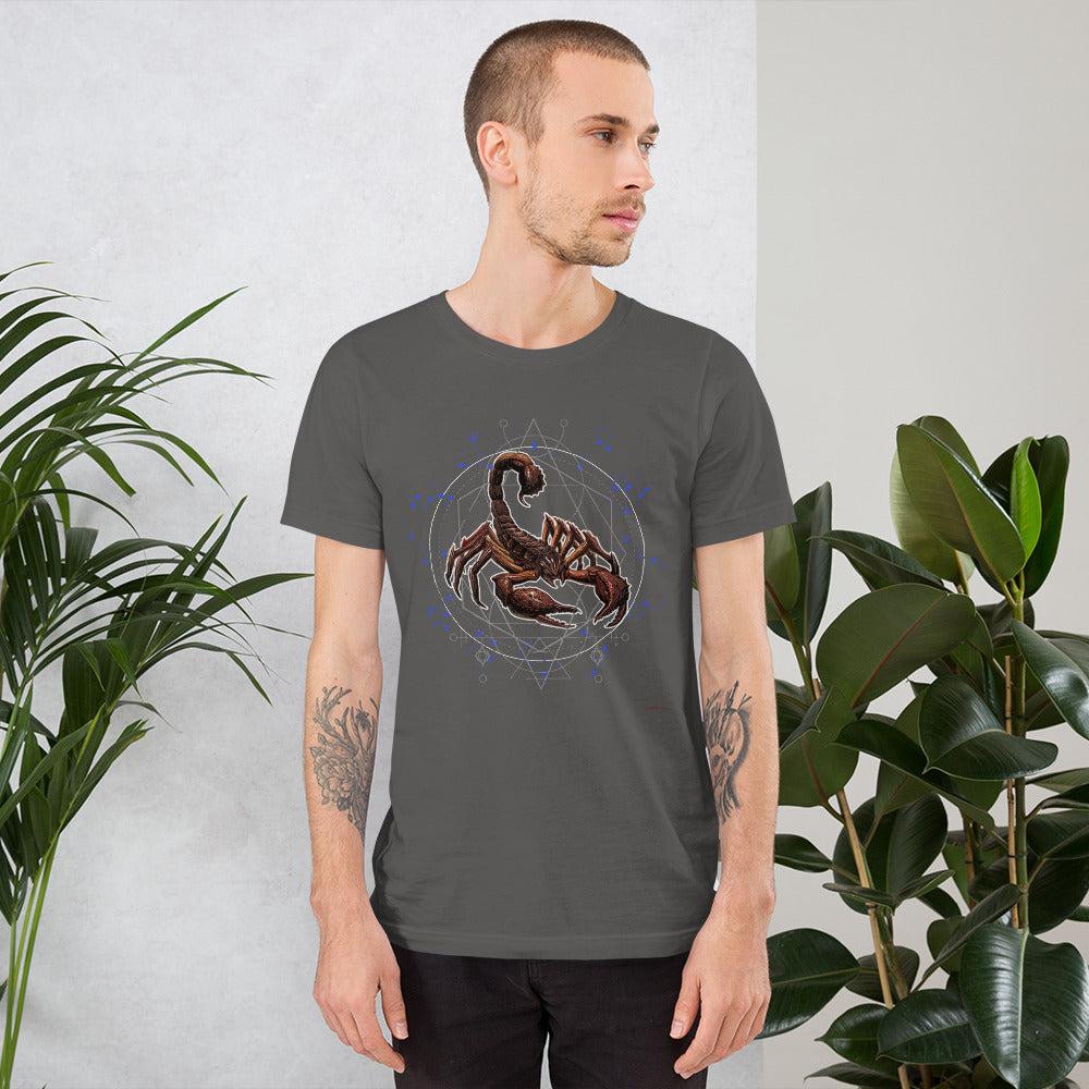 Scorpio Zodiac Short-Sleeve Unisex T-Shirt