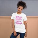 Birthday Squad - Classy Friend Short Sleeve Jersey T-Shirt with Tear Away Label