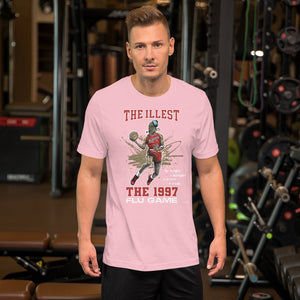 Basketball - Chicago Jordan The Illest 1997 The Flu Game Short-Sleeve Unisex T-Shirt