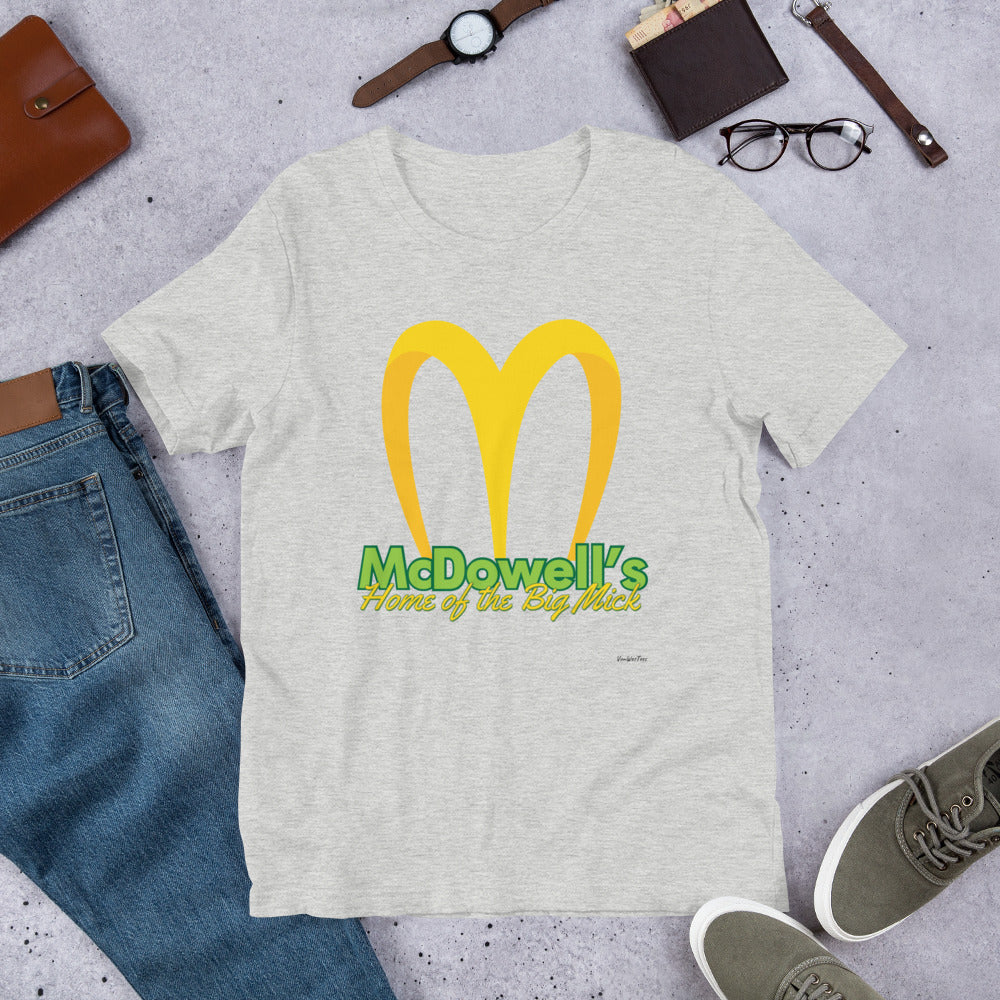 Funny - Coming To America McDowell's Restaurant Golden Arc Short-Sleeve Unisex T-Shirt