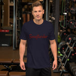 Funny Motivational - Swagtacular Short Sleeve Jersey T-Shirt with Tear Away Label