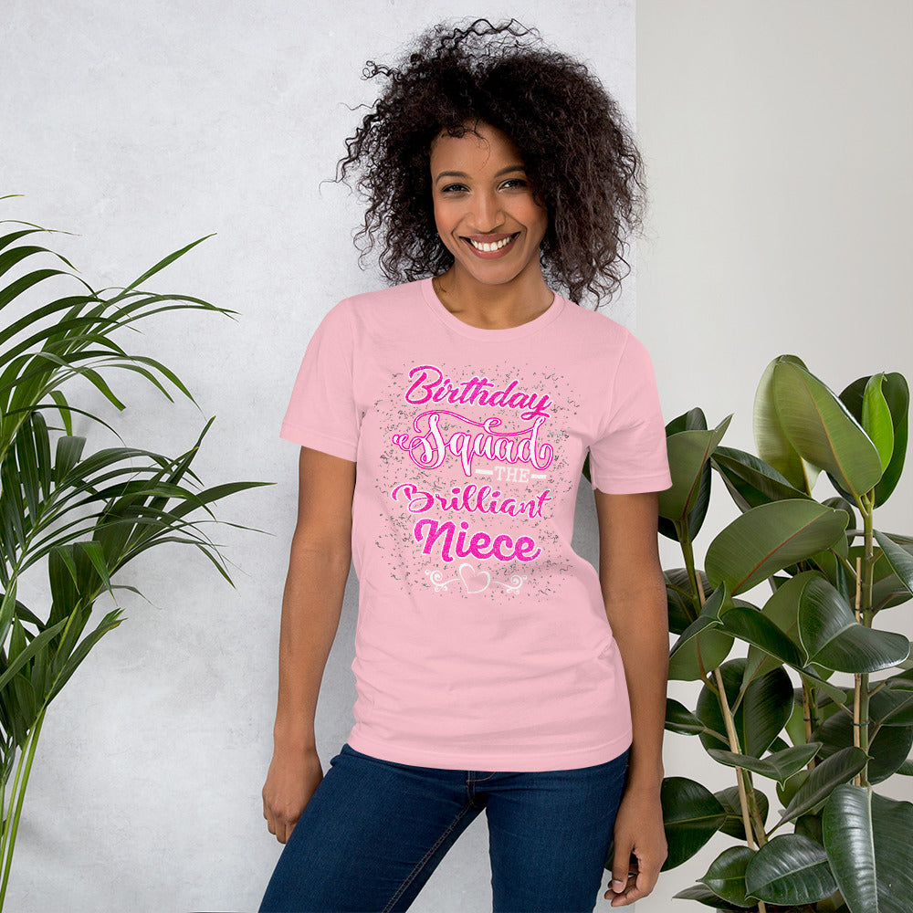 Birthday Squad - The Brillant Niece Short-Sleeve T-Shirt