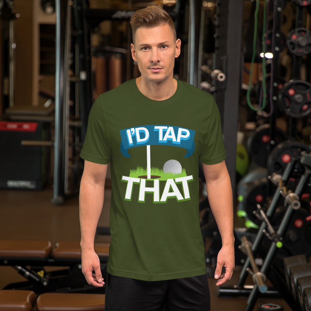 Funny - I'd Tap That Golf Short-Sleeve Unisex T-Shirt