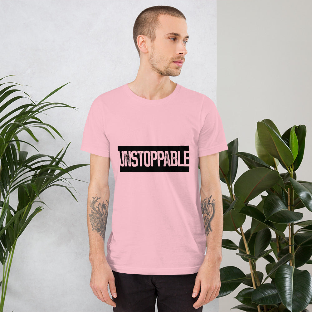 Motivational Inspirational Unstoppable Short-Sleeve Unisex T-Shirt