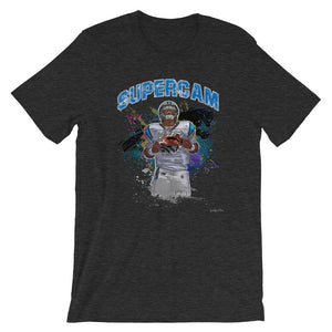 SuperCam Quarterback Carolina Football Short-Sleeve Unisex T-Shirt