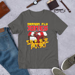 Dragon Fly Jones Martin Silence Punk Short-Sleeve Unisex T-Shirt