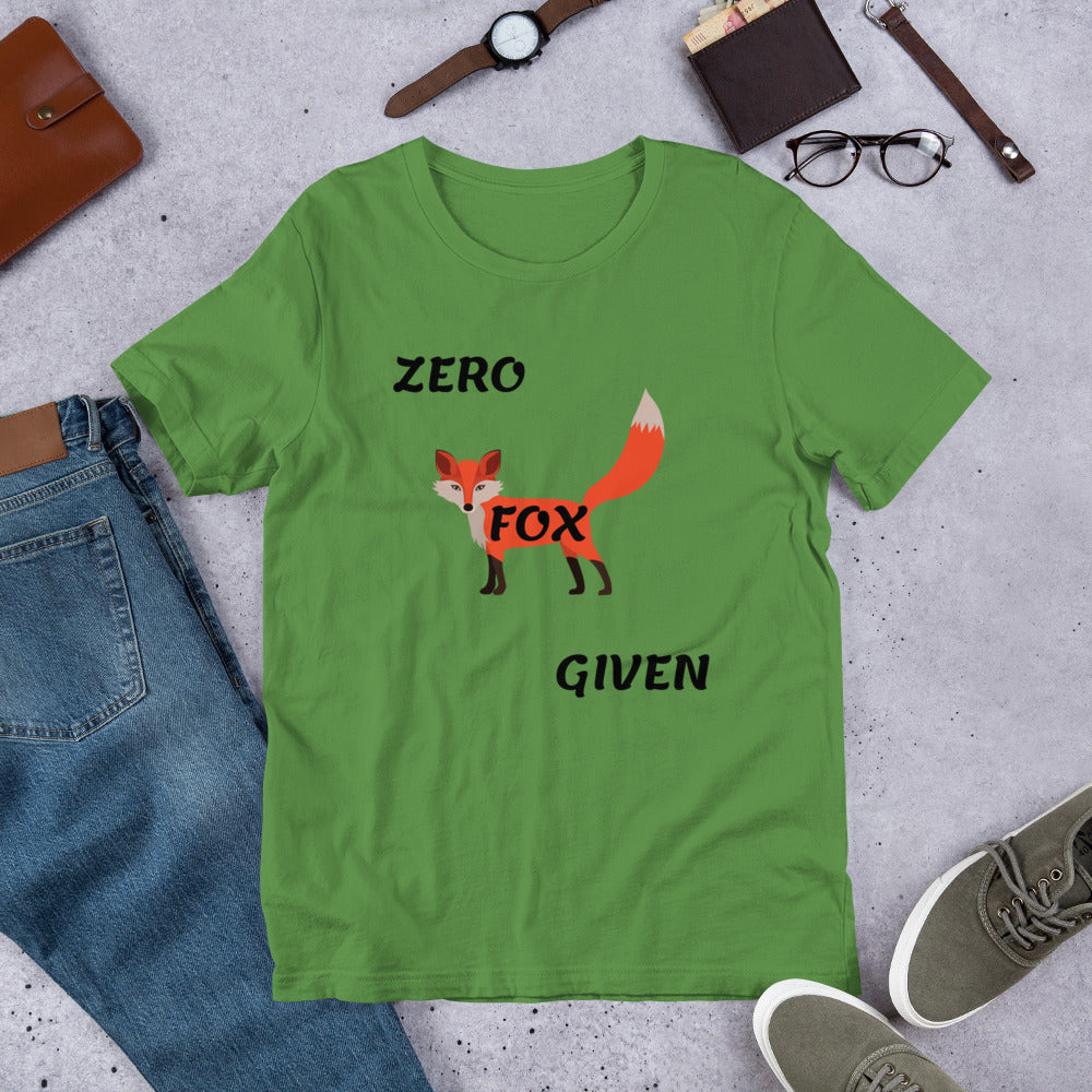 Funny - Zero Fox Given Short-Sleeve Unisex T-Shirt