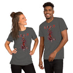 #23 G.O.A.T Chicago Basketball Dunk Short-Sleeve Unisex T-Shirt