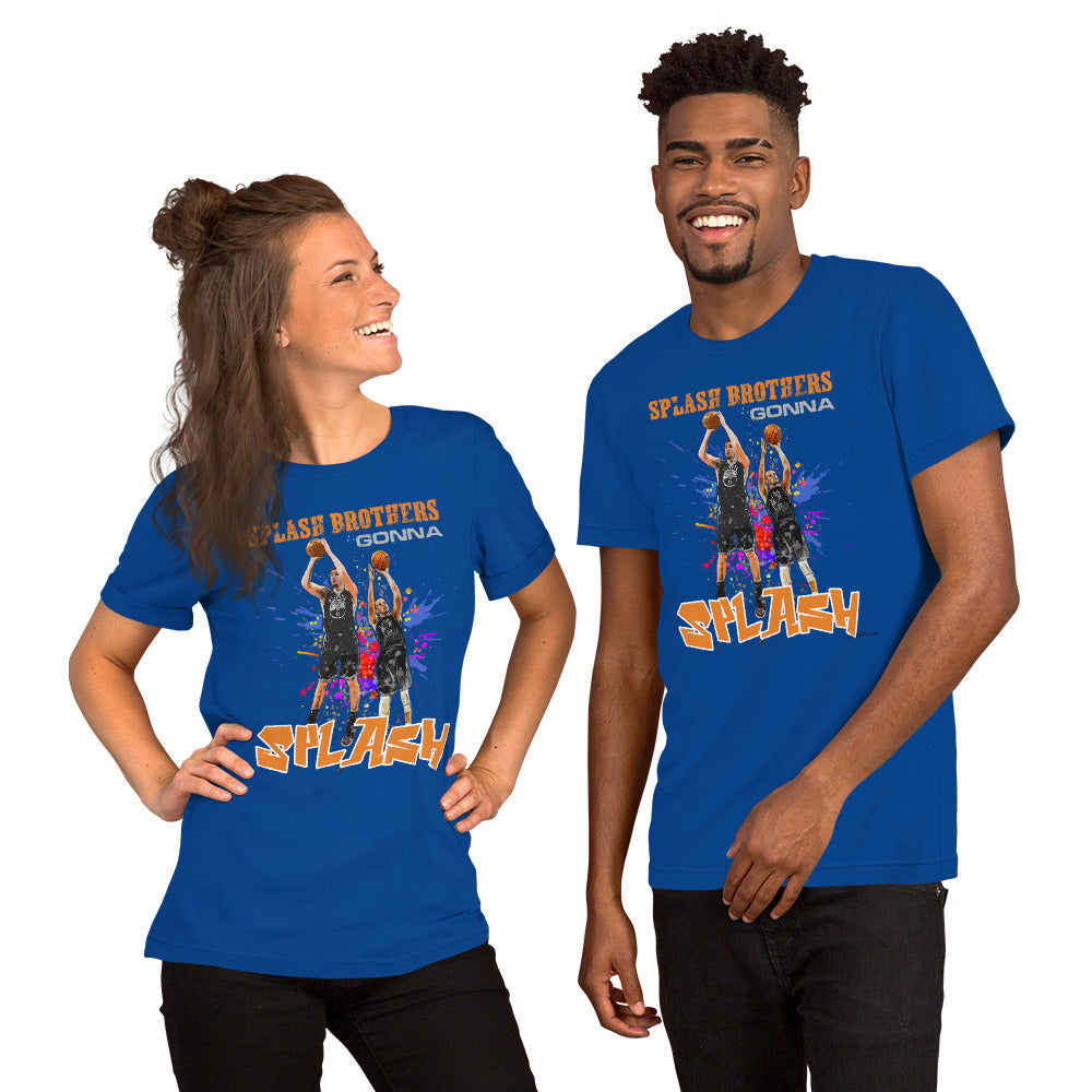 Basketball - Splash Brothers Gonna Splash Short-Sleeve Unisex T-Shirt