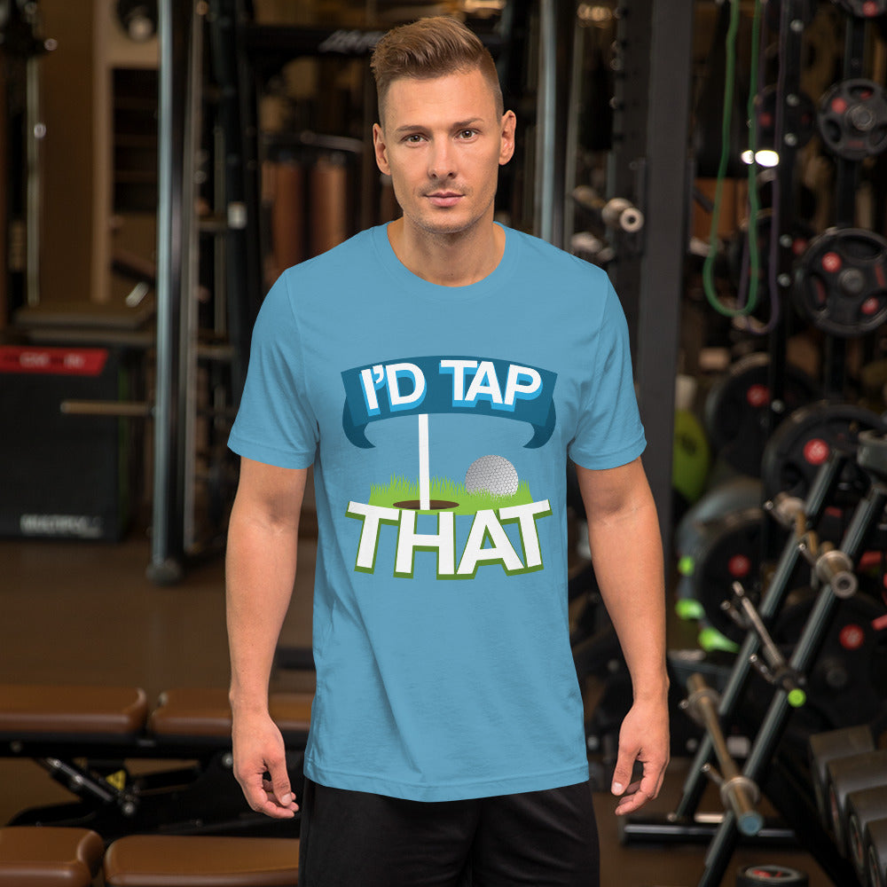 Funny - I'd Tap That Golf Short-Sleeve Unisex T-Shirt