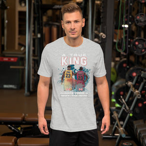 A True King Finds A Way To Win #23 Basketball Short-Sleeve Unisex T-Shirt