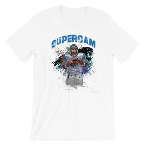 SuperCam Quarterback Carolina Football Short-Sleeve Unisex T-Shirt